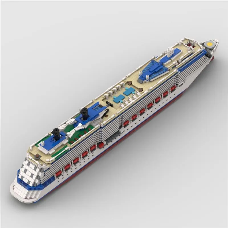 MOC-66041-Celebrity-Reflection-Bausteinboot-Klemmbausteine-4