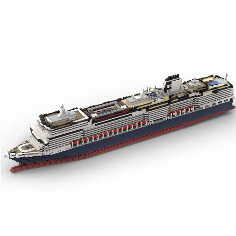 MOC-64406-MS-Koningsdam-Bausteinboot-Klemmbausteine