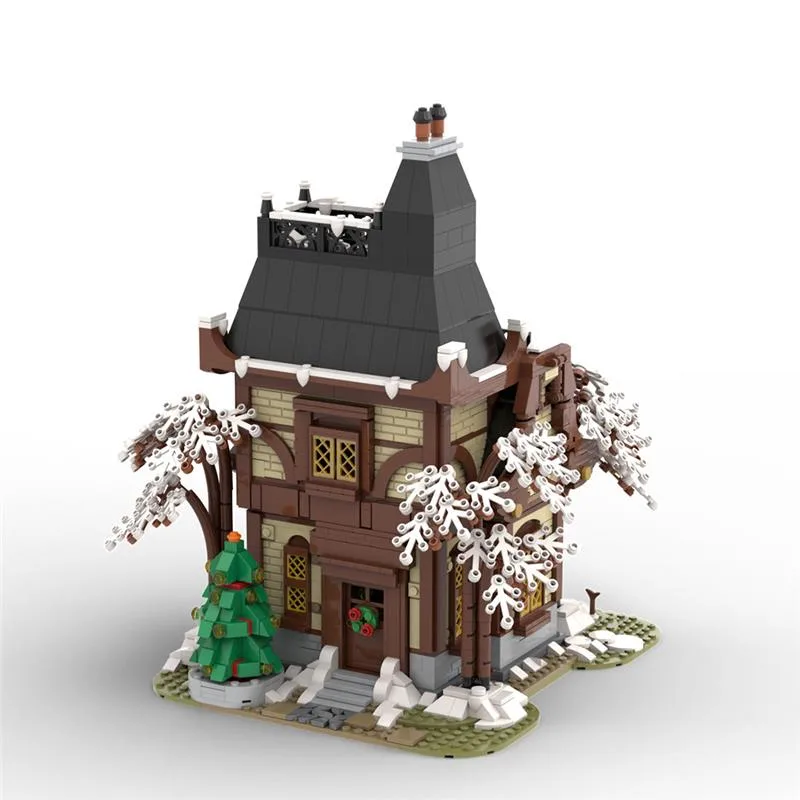 MOC-89215-Weihnachtsvilla-Klemmbausteine-2