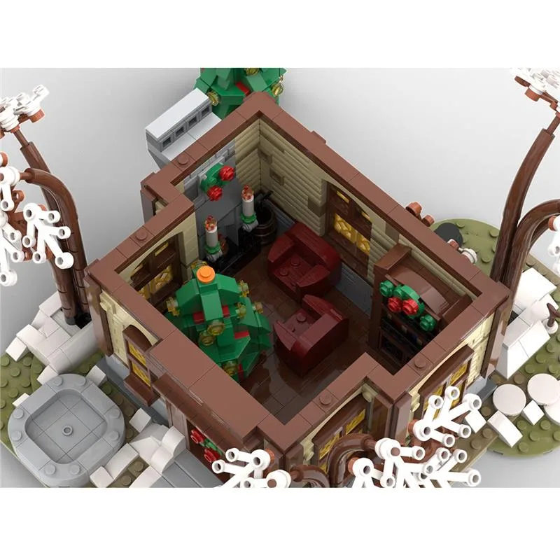 MOC-89215-Weihnachtsvilla-Klemmbausteine-5