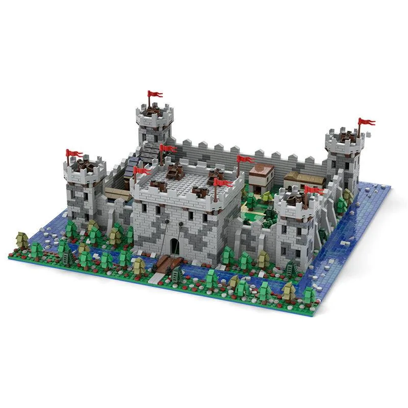 MOC-Microscale-Diorama-Castle-Village