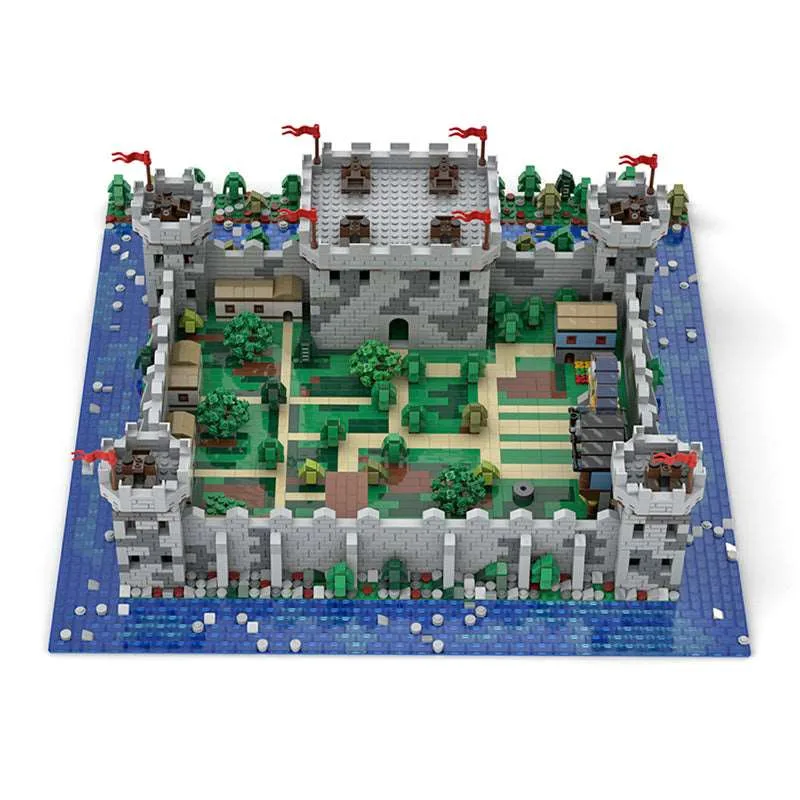 MOC-Microscale-Diorama-Castle-Village-2