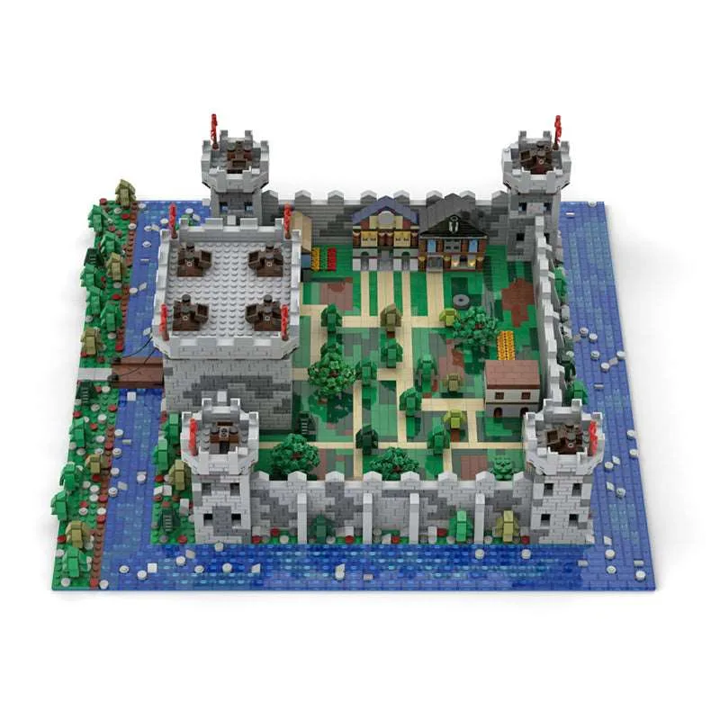 MOC-Microscale-Diorama-Castle-Village-3