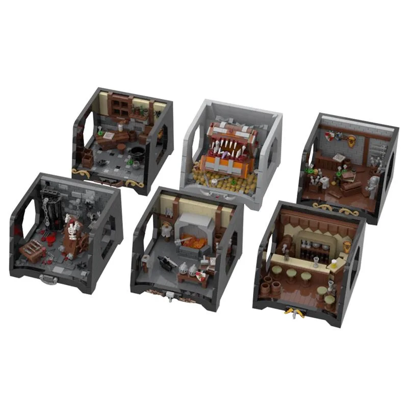 MOC-41116-Medieval-Series-6-Scenes-Klemmbausteine-2
