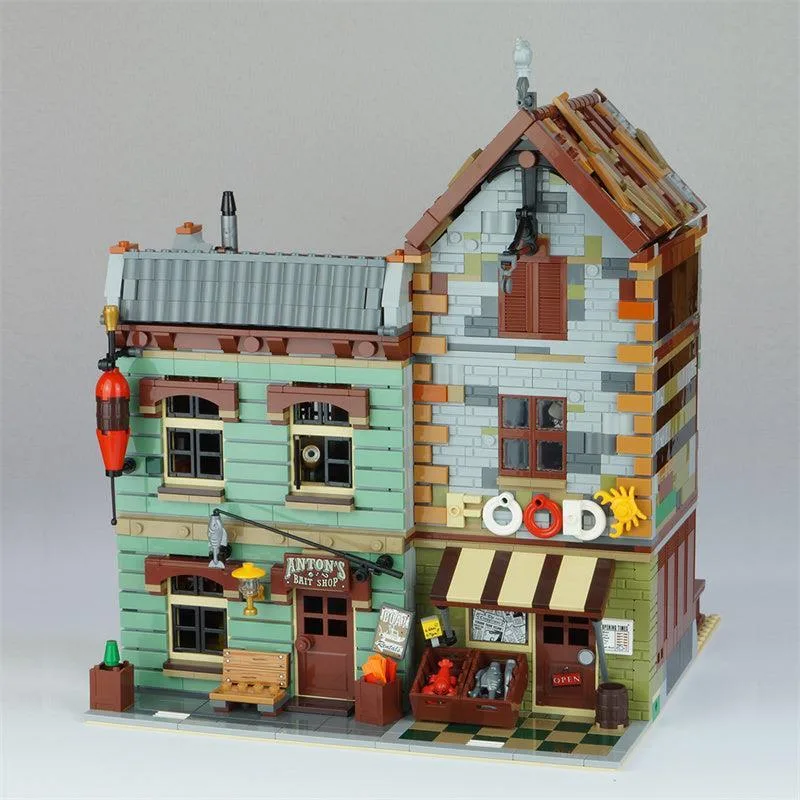 MOC-40048-Modular-Koder-Laden-und-Lebensmittelgeschaft-2