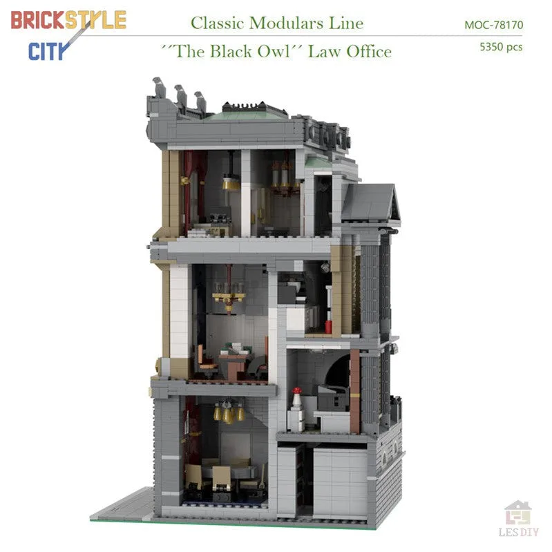 MOC-78170-Anwaltskanzlei-Schwarze-Eule-Klemmbausteine-3