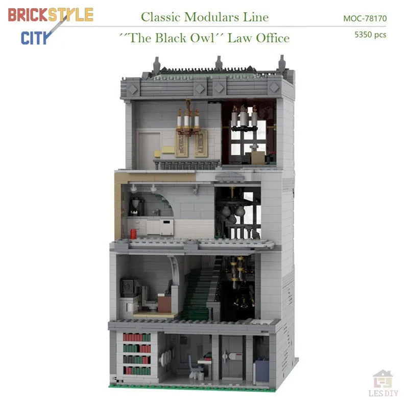 MOC-78170-Anwaltskanzlei-Schwarze-Eule-Klemmbausteine-4