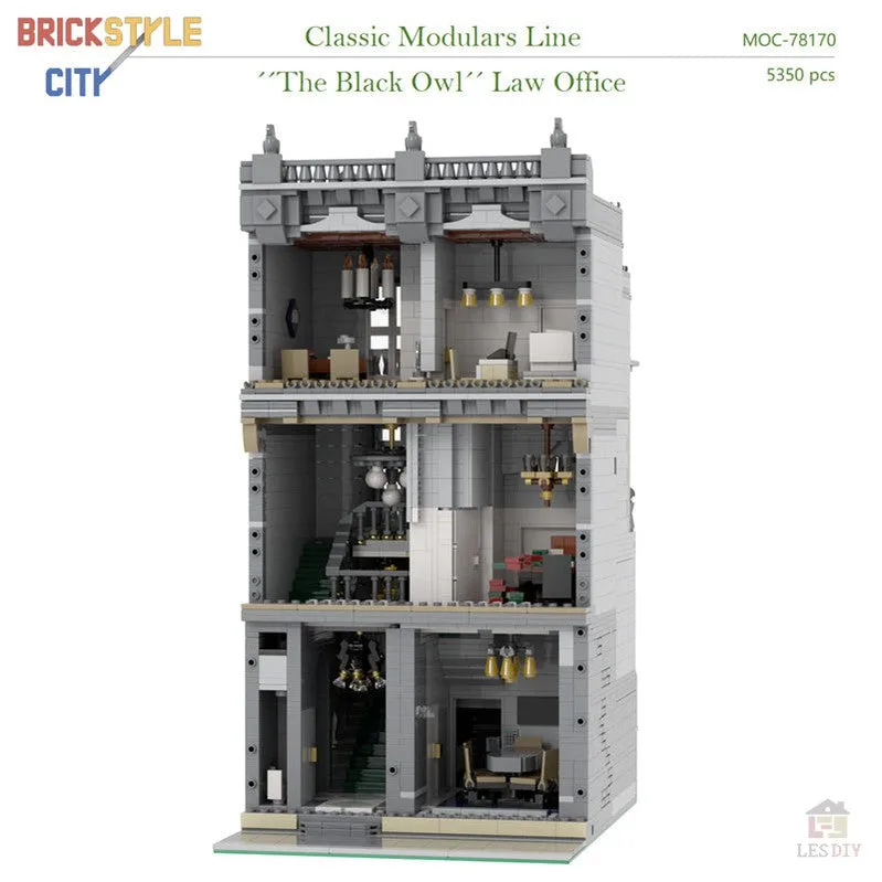 MOC-78170-Anwaltskanzlei-Schwarze-Eule-Klemmbausteine-5