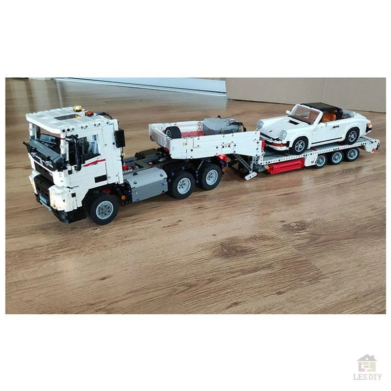 MOC-78480-Technik-Volve-FMX-6x4-Trailer-3