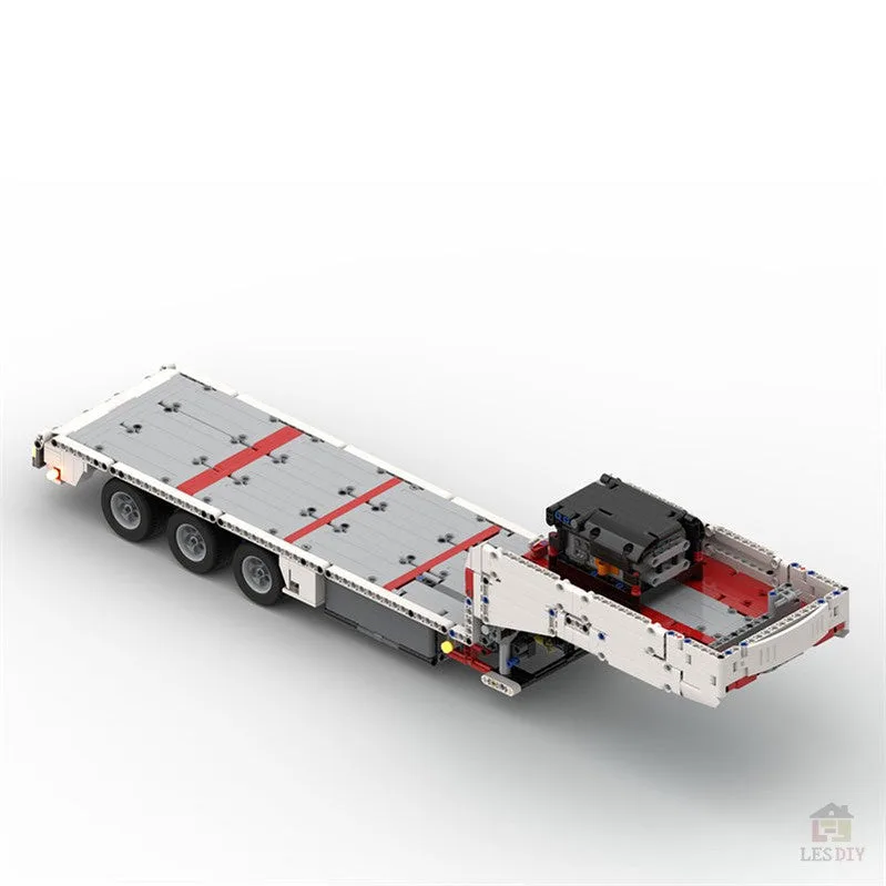 MOC-78480-Technik-Volve-FMX-6x4-Trailer-6
