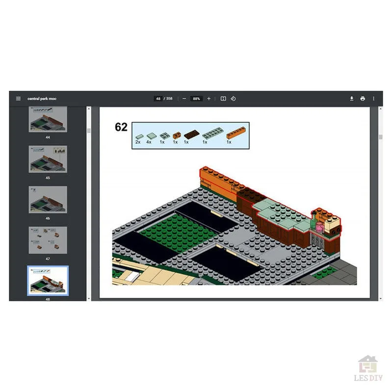 MOC-54894-Modular-Central-Perk-Cafe-Pub-9