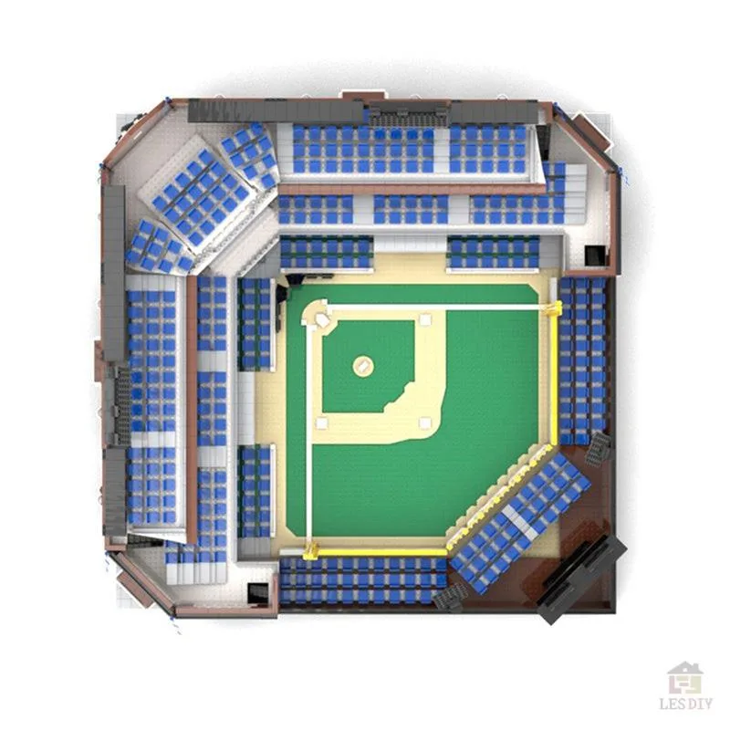 MOC-76626-Modular-Baseballstadion-Klemmbausteine-2