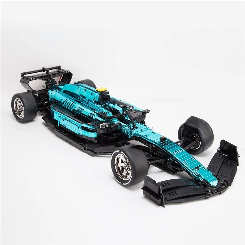 moc-158977-18-scale-amr23-electric-plating-exterior-track-racing-car-klemmbausteinelesdiylesdiy-724639